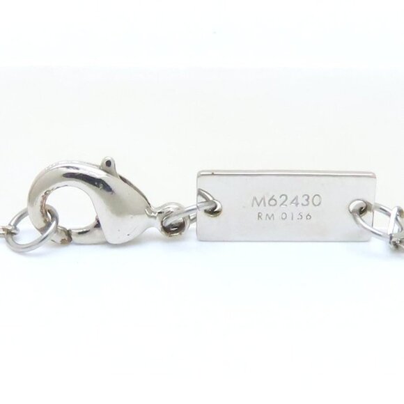 LOUIS VUITTON Silver Necklace - Picture 5 of 10